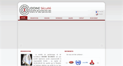 Desktop Screenshot of idoinesecurite.com